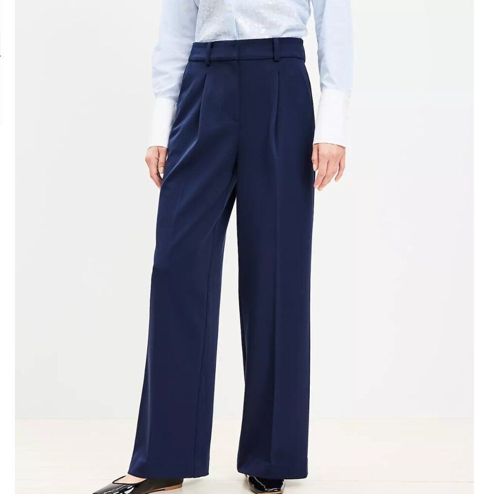 LOFT Peyton‎ Trouser Pants in Bi-Stretch - Size 4 Petite - NWT